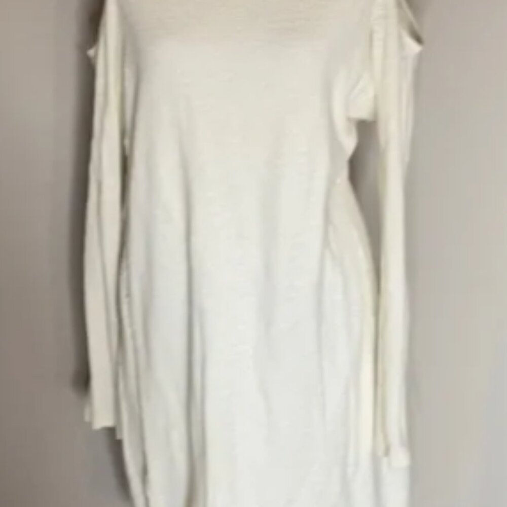 NWT Anthropologie SOL ANGELES Cold-Shoulder‎ Dress size Medium